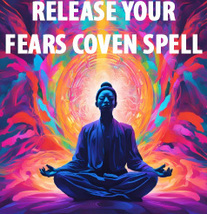 50x-200X CHOOSE CAST RELEASE YOUR FEARS EXTREME COVEN WORK MAGICK  WITCH image 2