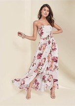 Venus Smocked Sleeveless Floral Dress XL - £23.79 GBP