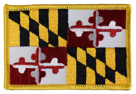 Maryland Rectangular Patch - $3.00