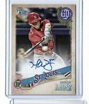 HARRISON BADER AUTOGRAPHED ROOKIE CARD  - $25.00