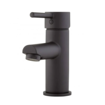 New Matte Black Rotunda Straight Spout Single-Hole Vessel Faucet w/ Over... - $149.95