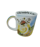 The Wizard of Oz Paul Cardew coffee cup mug rainbow flying house Glinda ... - £10.88 GBP