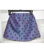 Peek Purple Turquoise Metallic Broacade Lined Skirt Size M (6/7) Girl&#39;s - $262.29 MXN