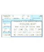Restless Cœur Ticket Stub Juin 29 1991 Phœnix De L&#39;Arizona - £21.28 GBP