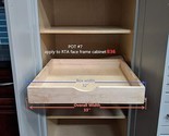 33&#39;&#39; Width Pull Out Drawer Wood Pull Out Tray Roll Out Drawer Box - $59.40