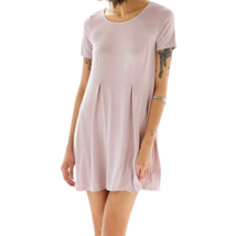 silence + noise Urban Outfitters mauve Riley trapeze mini tee dress extra small - £19.97 GBP