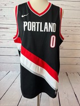 Portland Trail Blazers Damian Lillard #0 Basketball Jersey Swingman XL Y... - $75.01
