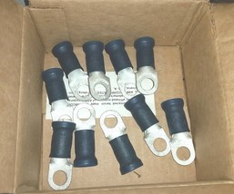 QTY-10 LUG 1/0 Ga. 1/2" STUD 321677 AMP BRAND  AMPLI-BOND COPPER CABLE 1... - $11.75