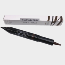 Laura Geller Line-n-Define Dual Dimension Eyeliner Black &amp; Brown - £15.23 GBP