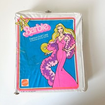 Vintage 1976 Barbie Fashion Doll Trunk Carrying Case No. 1004 Mattel 195 Pink - £9.38 GBP