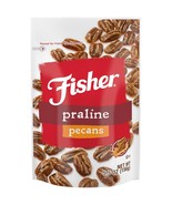 Fisher Snack Praline Pecans, 5.5 Ounces, Resealable Pouch, Made with Who... - $7.99