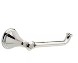 Delta Cassidy Single Post Toilet Paper Holder in Polished Nickel Brand New - $35.99