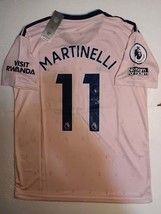 Gabriel Martinelli #11 Arsenal FC EPL Stadium Pink Third Soccer Jersey 2... - €60,28 EUR Gabriel Martinelli #11 Arsenal FC EPL Stadium Pink Third Soccer Jersey 2... - €60,28 EUR