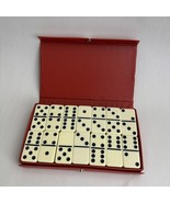 Vintage Domino By Cardinal Dominoes Set Vinyl Case 2” - $28.37 CAD