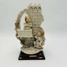 Florence Capodimonte B. Merli Romeo &amp; Juliet Figurine Italy Porcelain Signed 10” - £74.64 GBP
