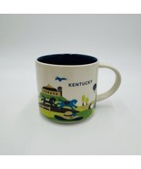 Starbucks You Are Here Collection Coffe Mug Kentucky Navy 2016 Ceramic - £16.81 GBP