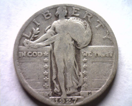 1927-S Standing Liberty Quarter Very Good / Fine VG/F Nice Original Coin - £70.82 GBP