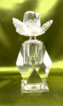 Vintage Purfume Glass Bottle ~ Shannon Crystal ~ Made in Ireland - £15.71 GBP