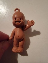 Vintage LJN Toys baby figurine 2&quot; tall 1985 Action Figure Toy 80s Waving  - $9.69