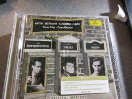 Rostropovitch Gilels Kogan Haydn Beethoven Schumann Faure Piano trios cd  - £24.05 GBP
