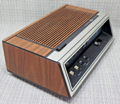 Vintage 1970s Clock Radio GE Digital Alarm AM/FM Woodgrain Model 7-4651B Retro - £23.95 GBP