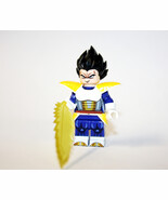 Minifigure Vegeta Dragon Ball Super Z Blue Weapon Toys - $9.85 CAD