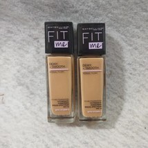 MAYBELLINE Fit Me! Dewy and Smooth Foundation - Buff Beige 130 TWO (2) T... - £7.97 GBP