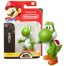 Year 2015 World of Nintendo Super Mario Series 3 Inch Tall Figure - Green YOSHI - £31.26 GBP