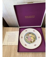 Royal Doulton Valentine&#39;s Day 1976 Collectors 8 1/4&quot; Plate W COA &amp; Origi... - £28.60 GBP