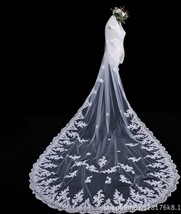 High Quality Vintage White/Ivory Long Wedding Veils with Comb - £31.97 GBP