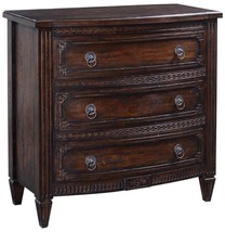 Chest of Drawers Plazzio Solid Wood Carved Relief, Louis XVI Reeded Legs, Brass - £1,373.83 GBP