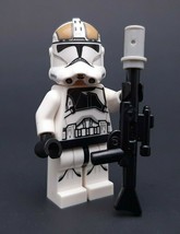 Lego ® Star Wars Minifigure Clone Trooper Gunner 75182 sw0837 Figure - $23.77