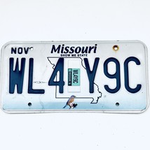 2018 United States Missouri Bluebird Passenger License Plate WL4 Y9C - £8.94 GBP