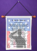 To The War Protesters - Personalized Wall Hanging (1020-1) - £15.65 GBP