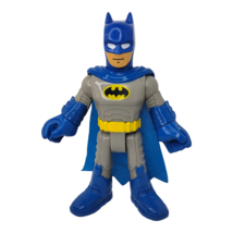 Fisher Price Imaginext DC Super Friends Batman Blue &amp; Gray 10&quot; Figure 2019 - £7.76 GBP