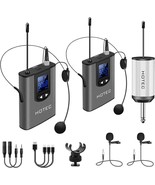 Hotec Wireless System For Live Performances With Two Headset Microphones, - $99.93