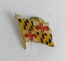 Maryland State Flag Lapel Hat Pin - £4.98 GBP