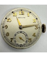 Hamilton Endicott 1940’s Men’s Watch Movement 987A Non Running For Parts... - $169.77 CAD