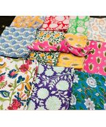 10 Pc Cotton Cloth Napkins Hand Block Print Hand Made Size 16x16 Inch Pr... - €21,72 EUR+