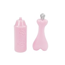 2007 Bratz Pampered Pupz Salon Style Pink Shampoo Bottles Dog Bone Cloe Sasha - $5.99