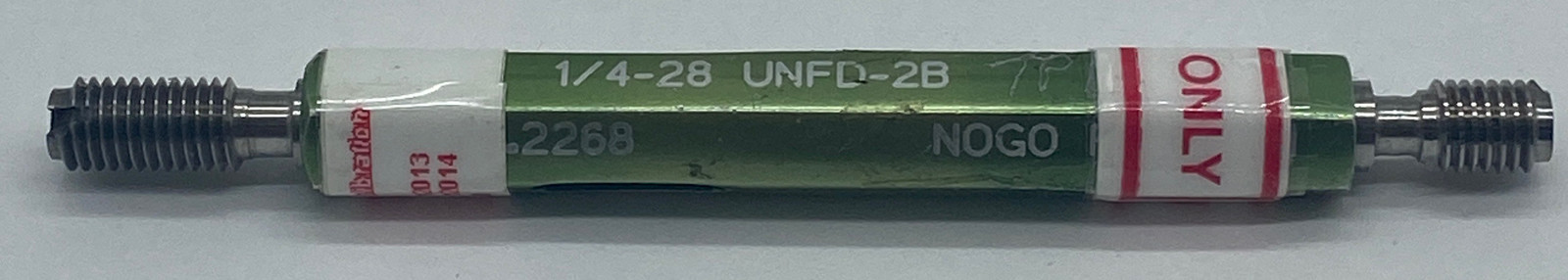  Greenf TP11 Go NoGo Thread Plug Gage 1/4-28 UNFD-2B  - $93.50