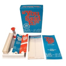 Innovations You Said It! Word Play Game Family Game Night Vintage 1985 C... - £18.32 GBP