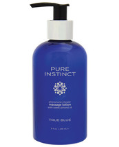 Pure Instinct Pheromone Massage Lotion True Blue - 8 Oz - £18.08 GBP