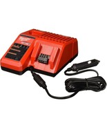 Milwaukee Vehicle Car Battery Charger Lithium-Ion Multi Voltage 12V DC O... - £197.74 GBP
