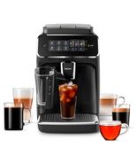 Philips 3200 LatteGo Iced Coffee Automatic Espresso Machine, Black - $685.17 CAD