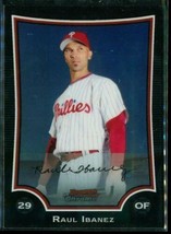 2009 Baseball Card TOPPS Bowman Chrome #63 RAUL IBANEZ Philadelphia Phillies - £6.61 GBP
