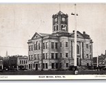 Monroe County Court House Albia Iowa IA DB Postcard Y5 - $4.90