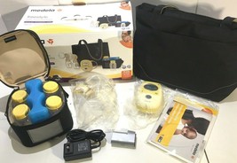 USED Medela-Freestyle Hands-Free Double Electric Rechargeable Breast Pump Set - $115.98