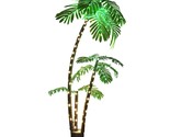 Lighted Palm Tree 6&#39; 3.3&#39; 2&#39; Bar Outdoor Christmas Decorations Decor, Li... - $169.99